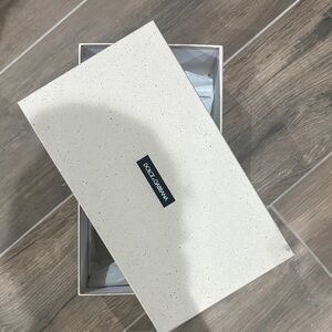 Dolce & Gabbana Cream Shoe Box